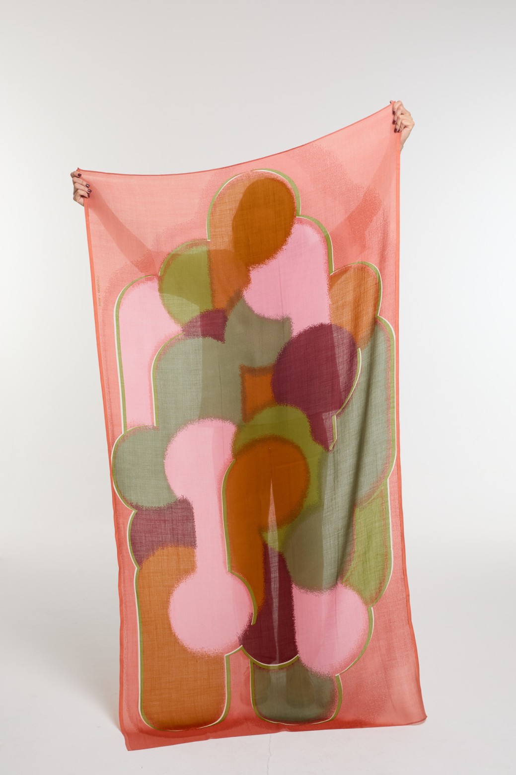 Foulard Aurae Blush Teintes Douces | Mapoésie