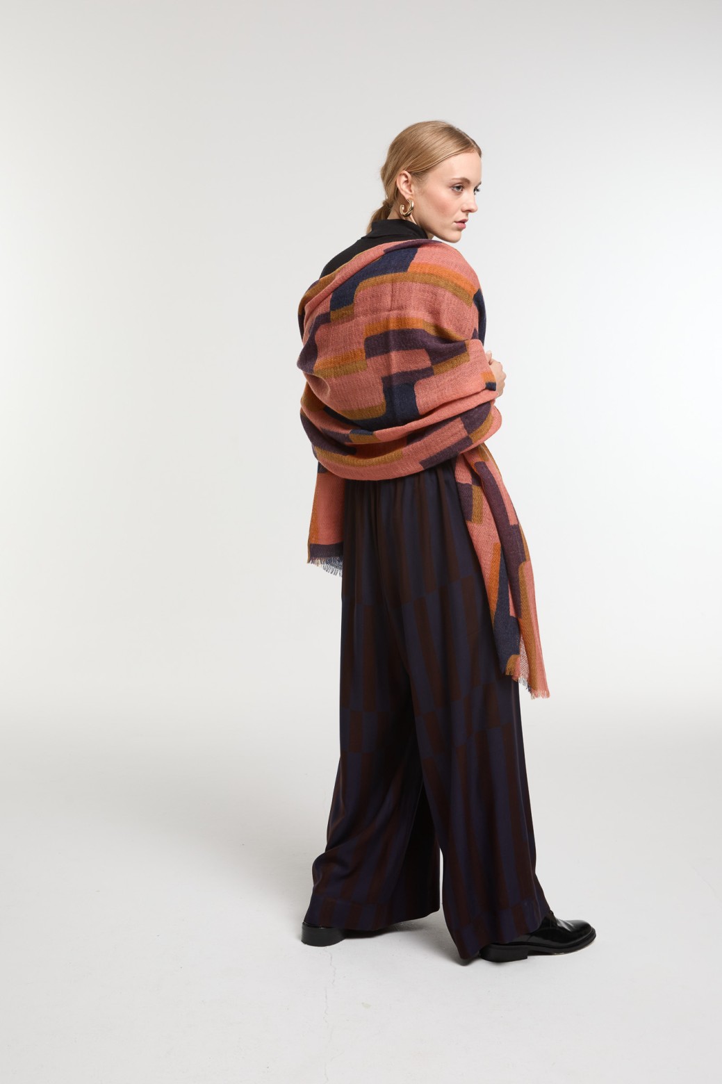 Foulard Édom Blush Allure Graphique | Mapoésie
