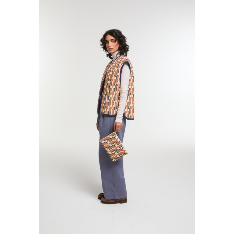 Pochette Goa Mystere Tan Trousse Chic | Mapoésie