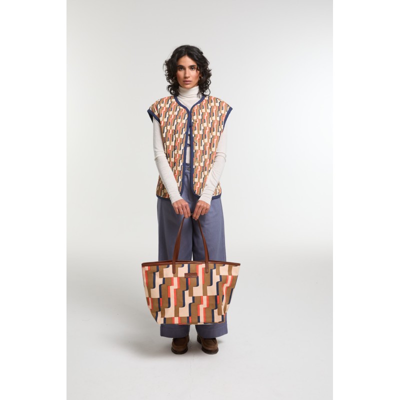 Sac Mirae Mystere Tan en Tissu | Mapoésie Paris