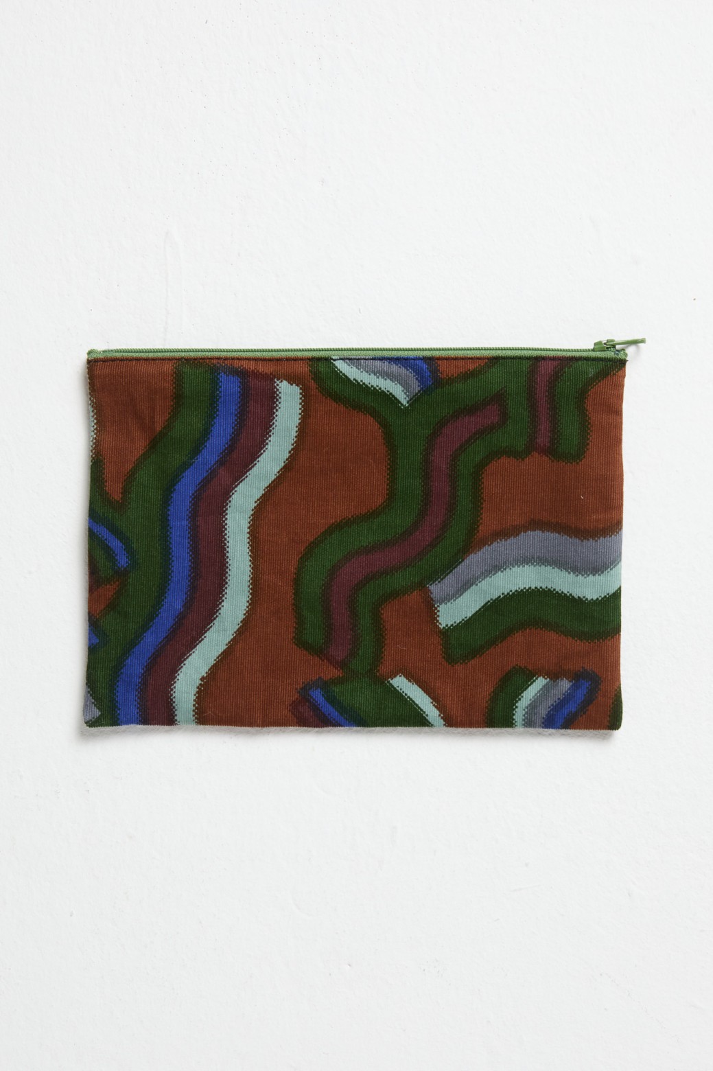 Pochette Goa Mouvance Bleu Motif Arty | Mapoésie Paris