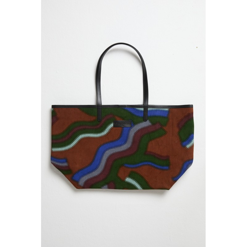 Sac Mirae Mouvance Bleu Look Graphique | Mapoésie