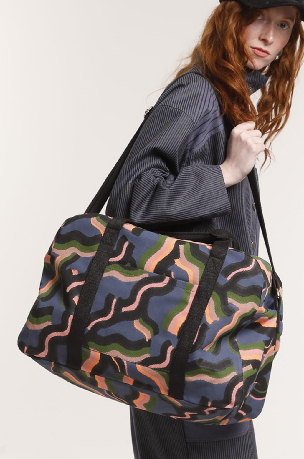 Sac de Voyage Evasion Mouvance Rose Chic | Mapoésie Paris