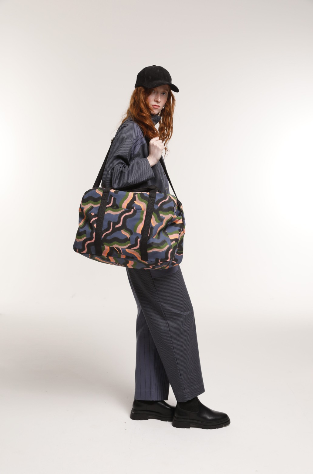 Sac de Voyage Evasion Mouvance Rose Chic | Mapoésie Paris