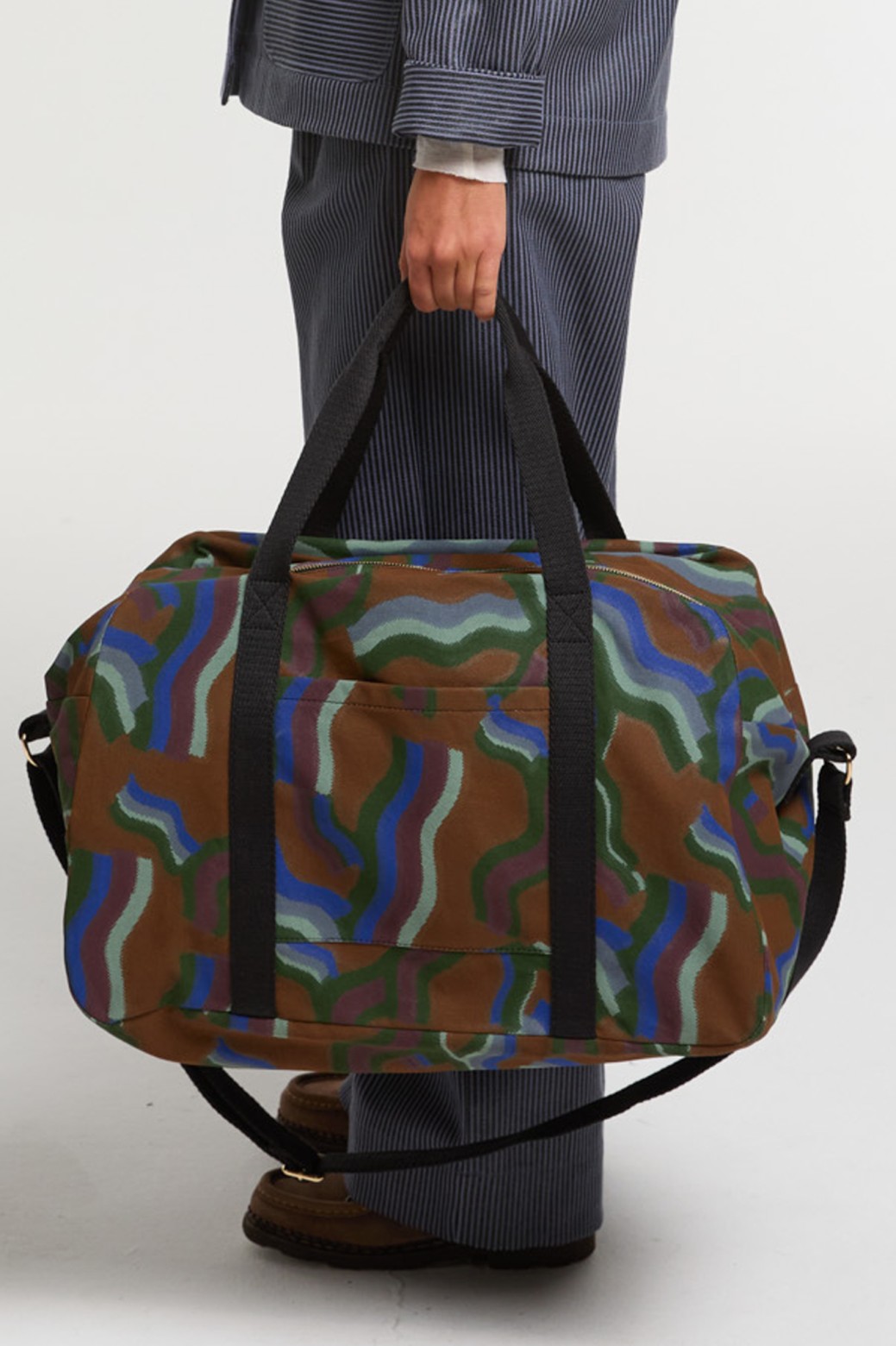 Sac de Voyage Evasion Mouvance Bleu Chic | Mapoésie Paris
