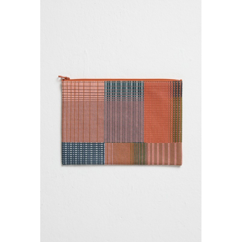 Pochette Goa Prisme Roux Trousse Chic | Mapoésie