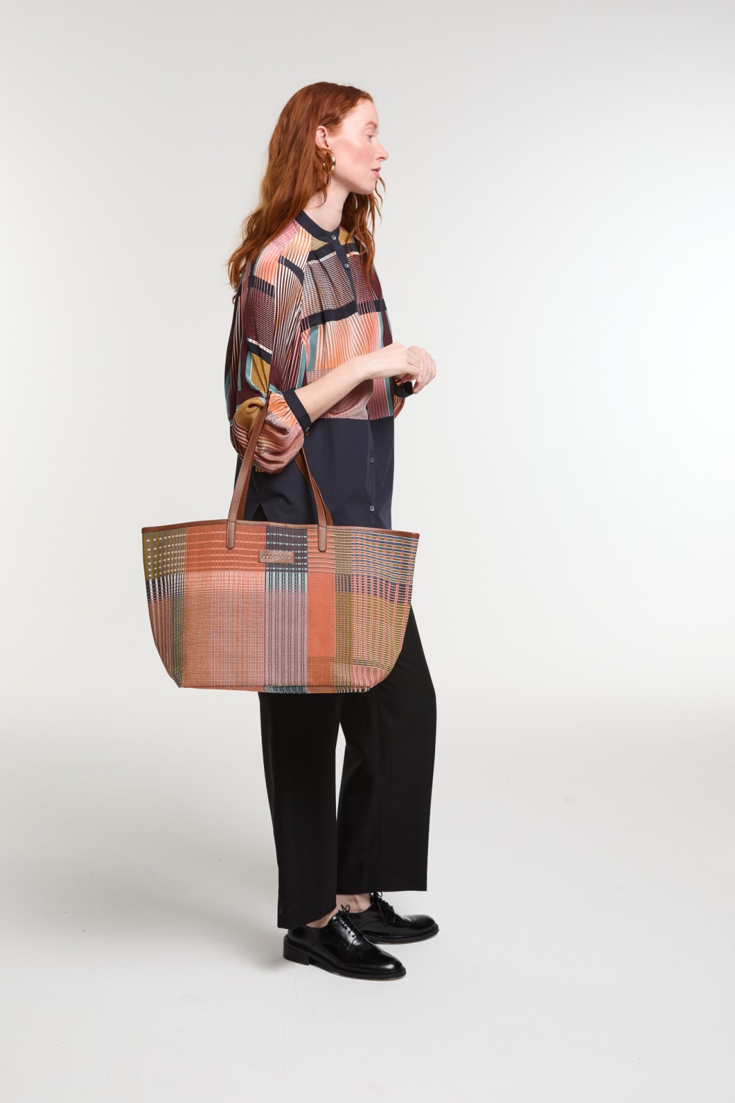 Sac Mirae Prisme Roux en Tissu | Mapoésie Paris