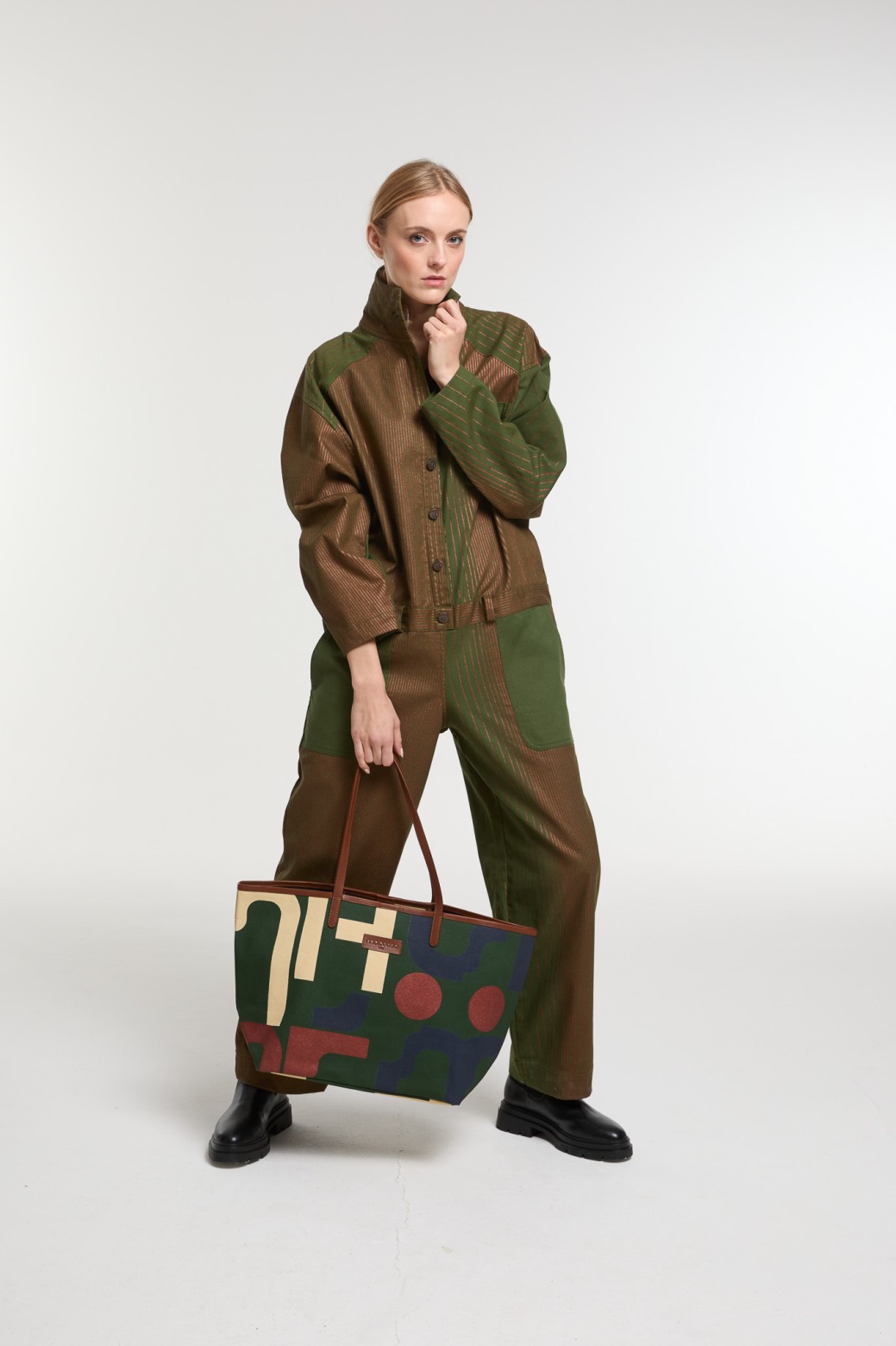 Sac Mirae Lyrique Kaki Style Créateur | Mapoésie