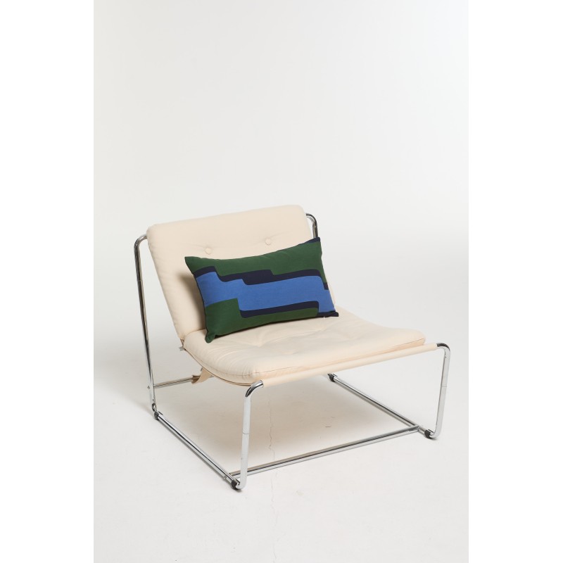 Housse de Coussin Mystère Vert Graphique | Mapoésie