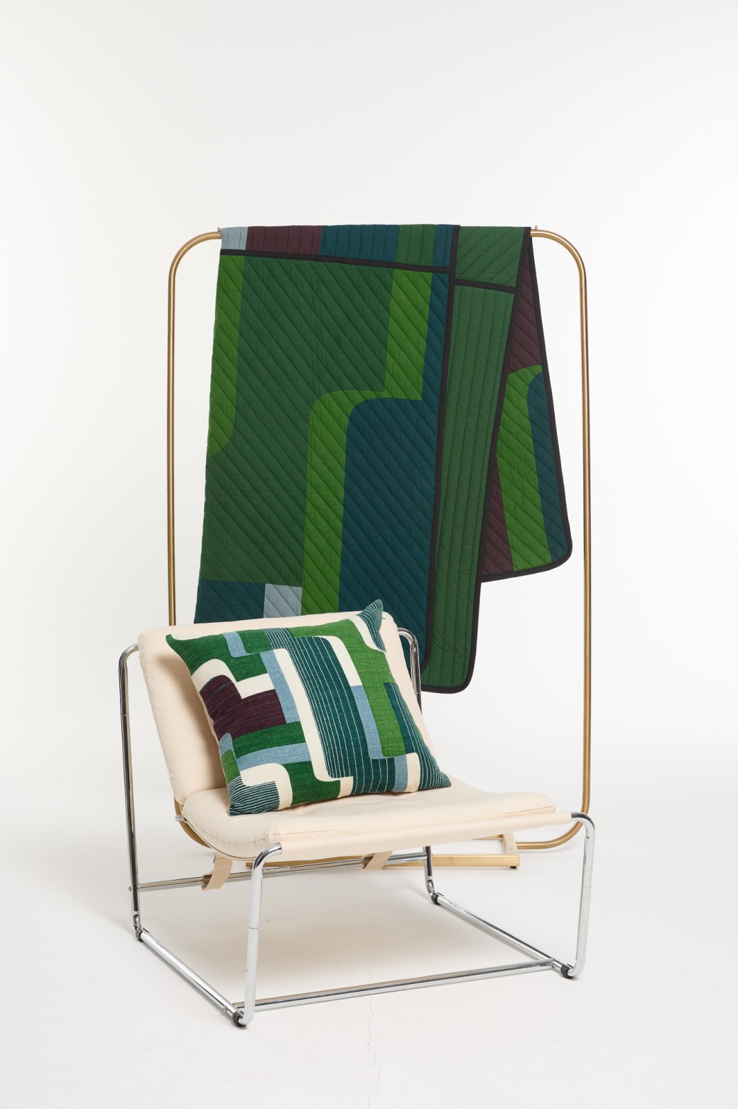 Petra Green Quilt: Designer Style | Mapoésie