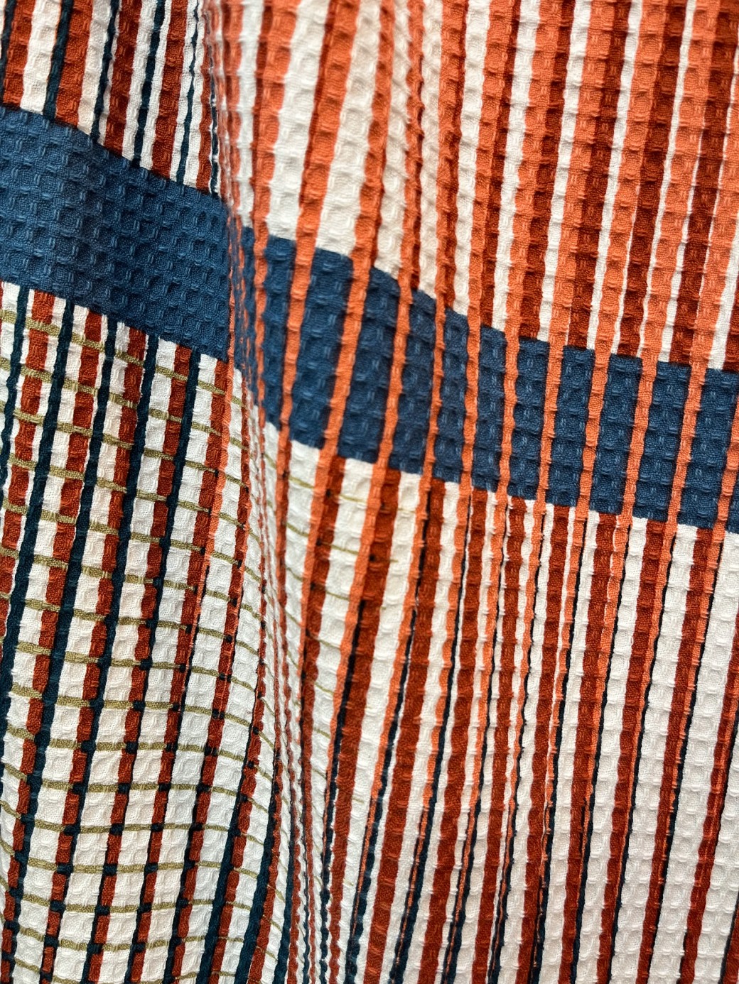 Plaid Vibrant Terracotta Doux & Chaud | Mapoésie