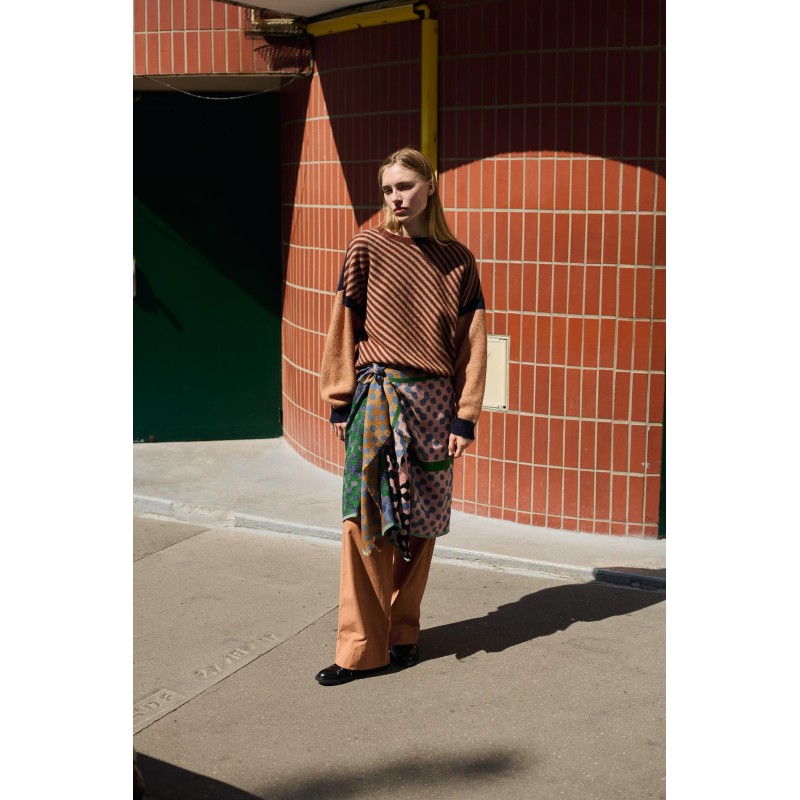 Pull Diago Panorama Marine Maille Chic | Mapoésie Paris