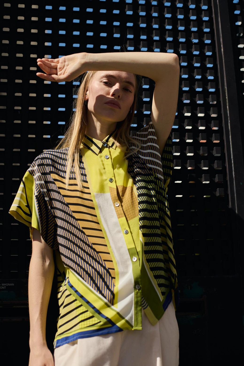 Chemise Andrew Orée Sun Graphique | Mapoésie Paris