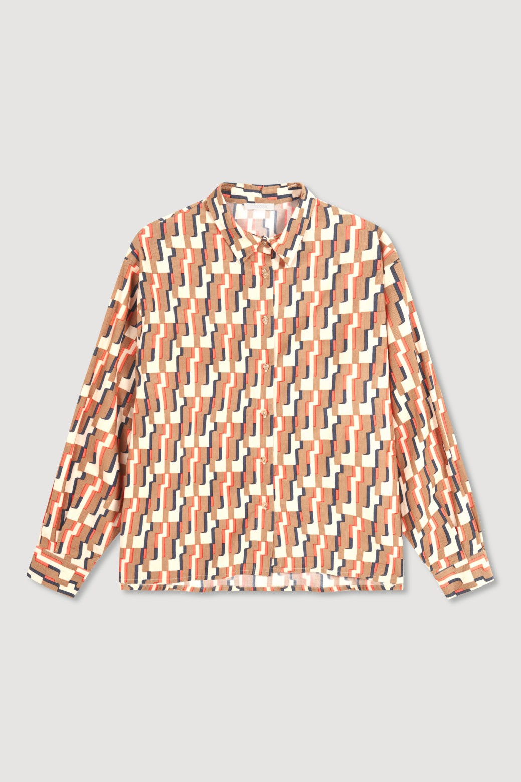 Chemise Rosalie Mystere Tan Tons Chauds | Mapoésie Paris