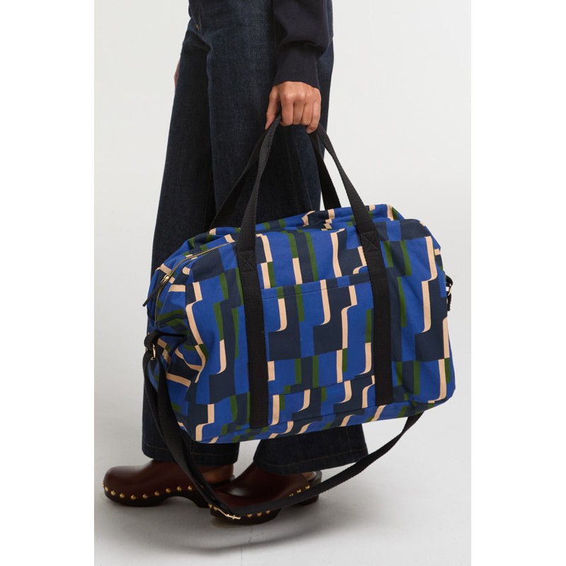 Sac de Voyage Evasion Mystere Bleu Chic | Mapoésie Paris