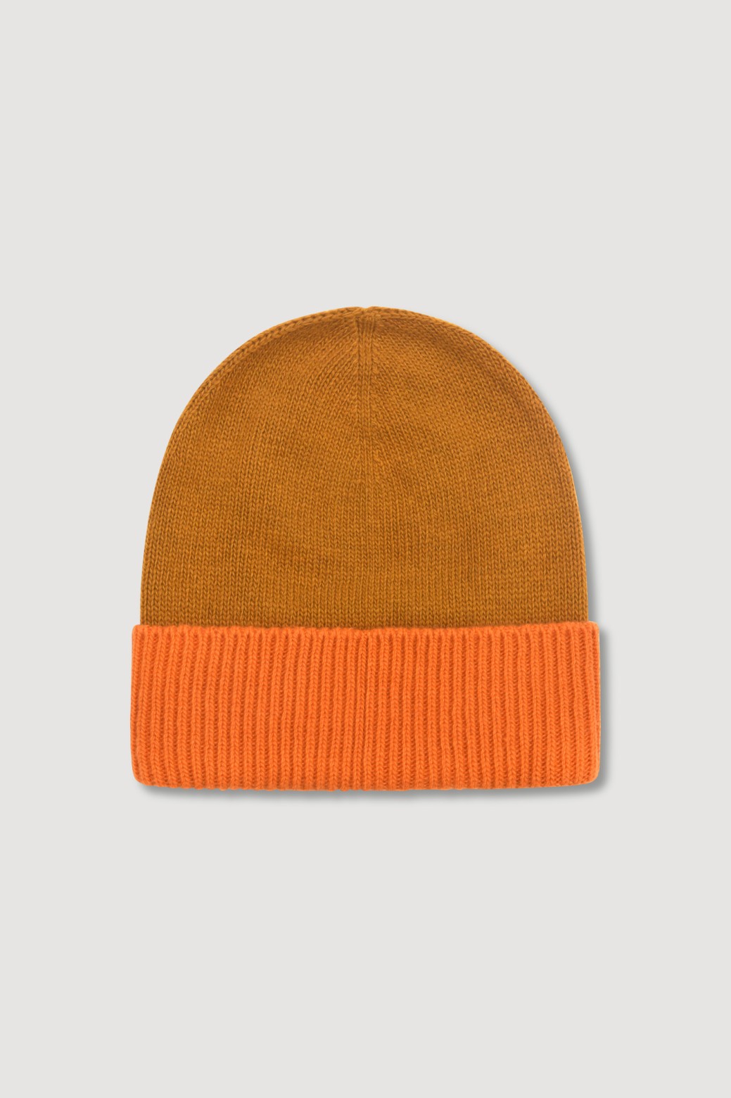Bonnet en Maille Viggo Orange Ocre | Mapoésie Paris