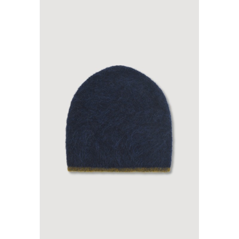 Bonnet en Maille Fjord Marine | Mapoésie Paris