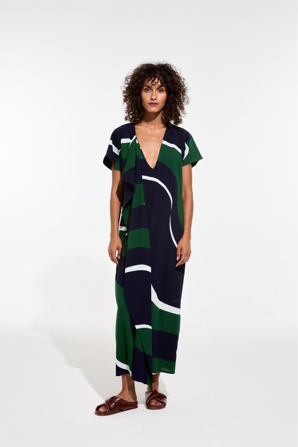 Robe Celia Madone Vert