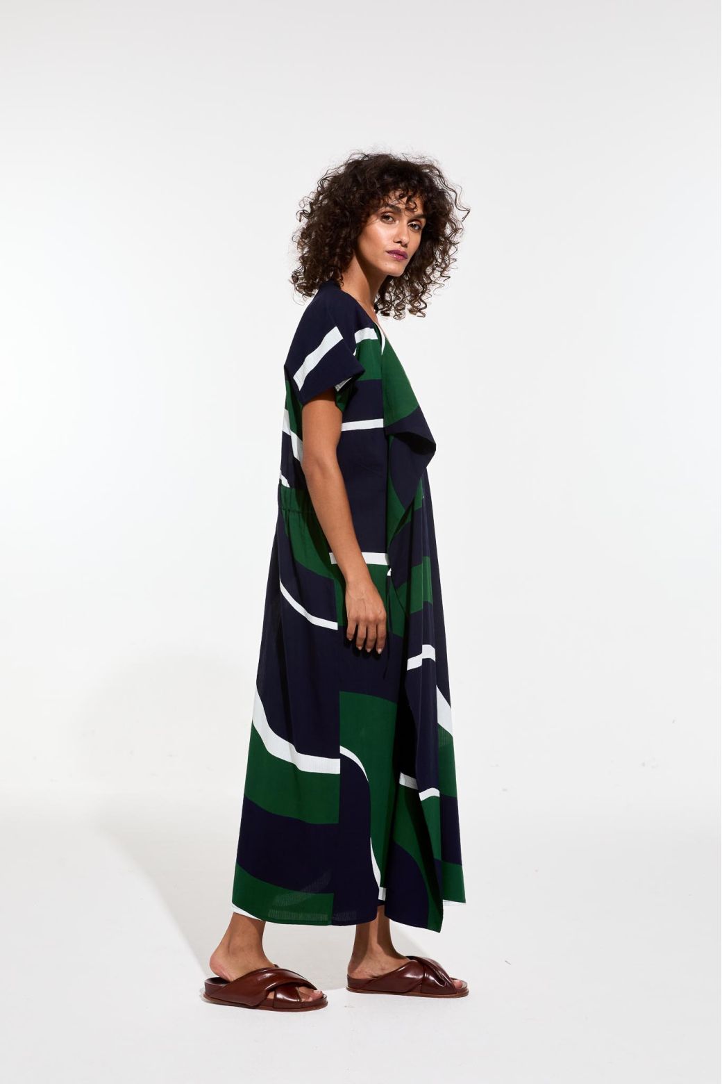 Robe Celia Madone Vert