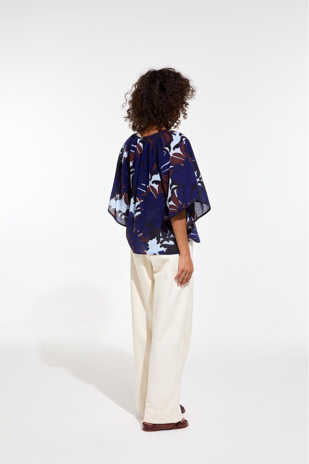 Top Lita Pavot Bleu