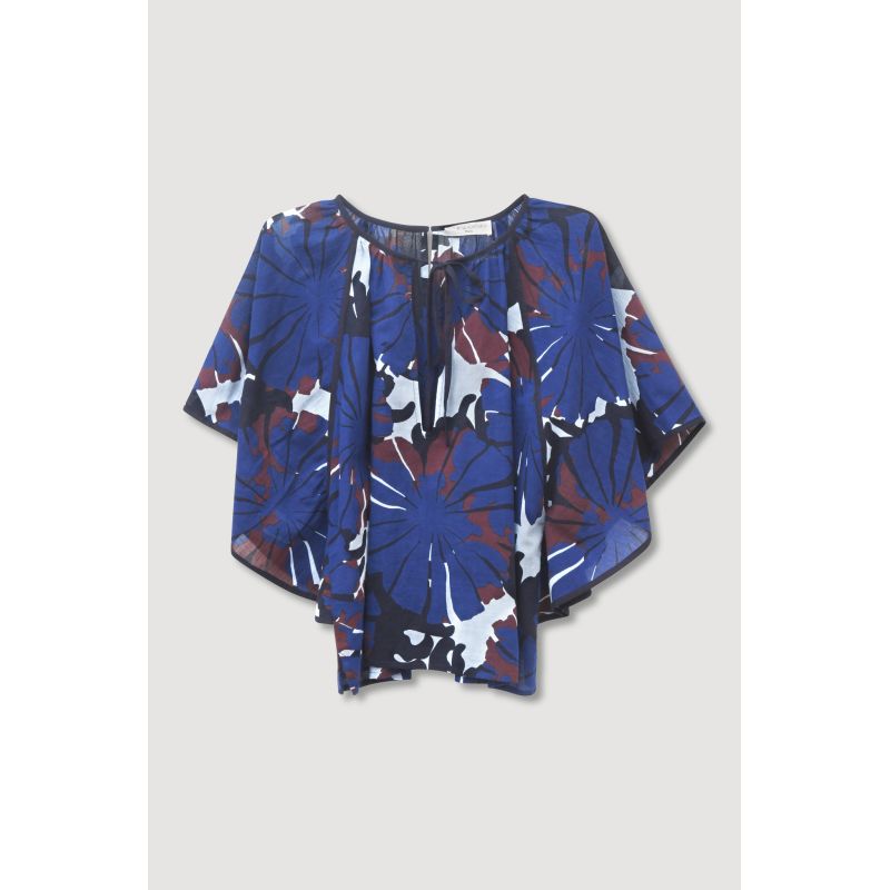 Top Lita Pavot Bleu