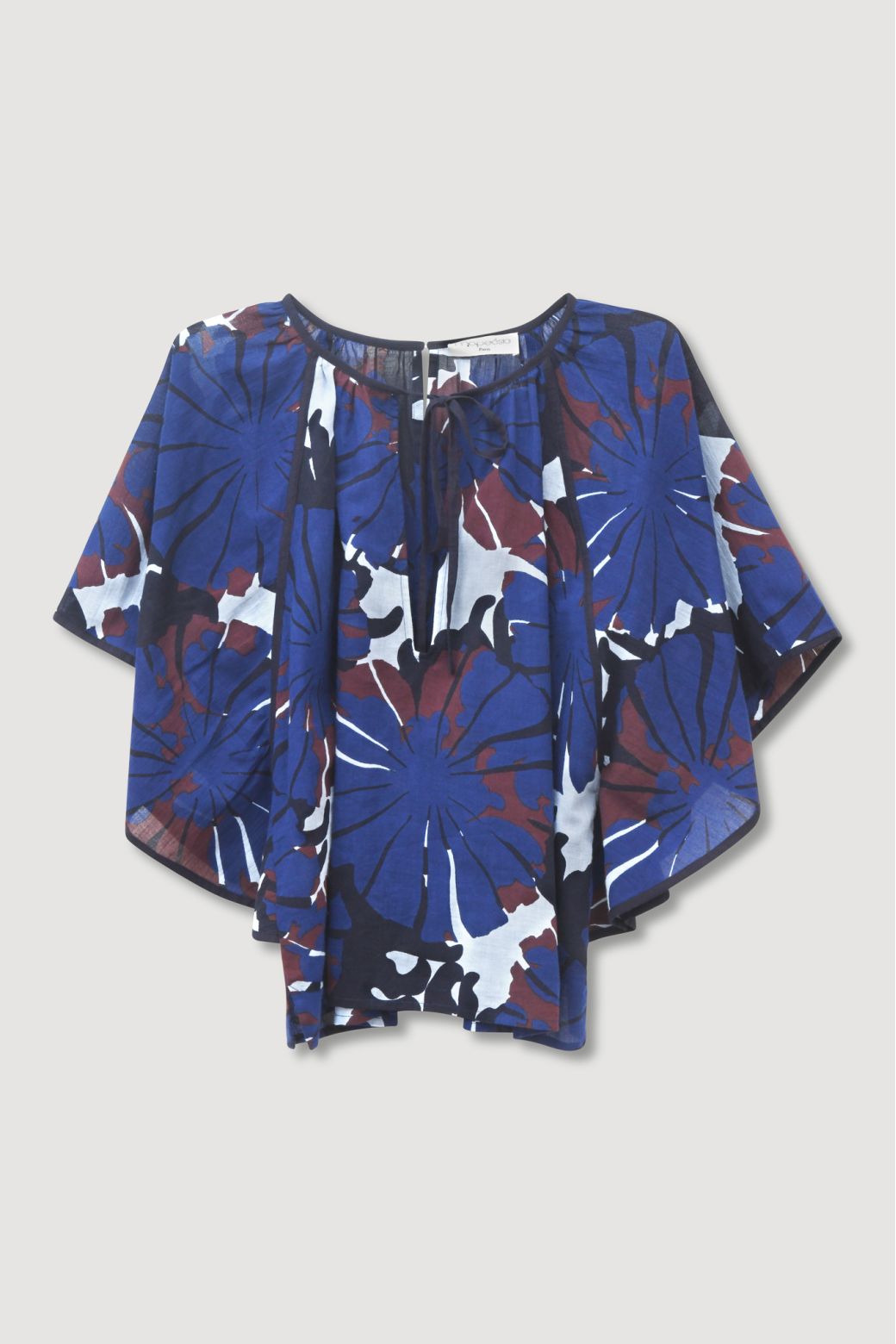 Top Lita Pavot Bleu