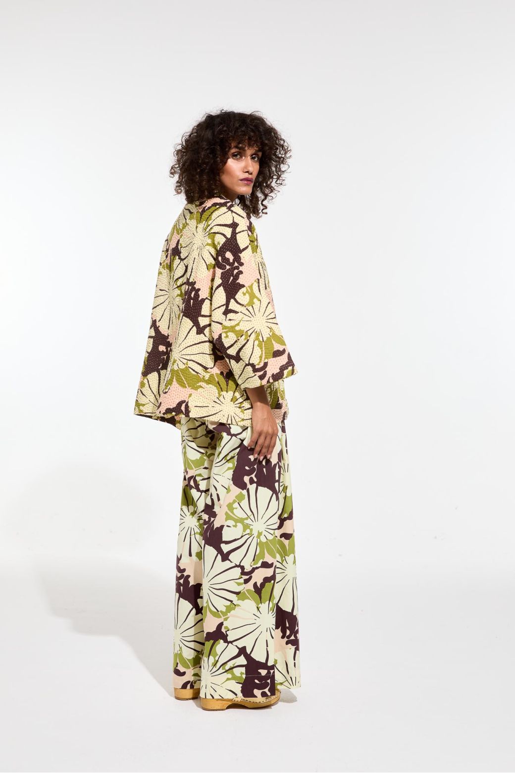 Veste Ada Pavot Kaki Rose