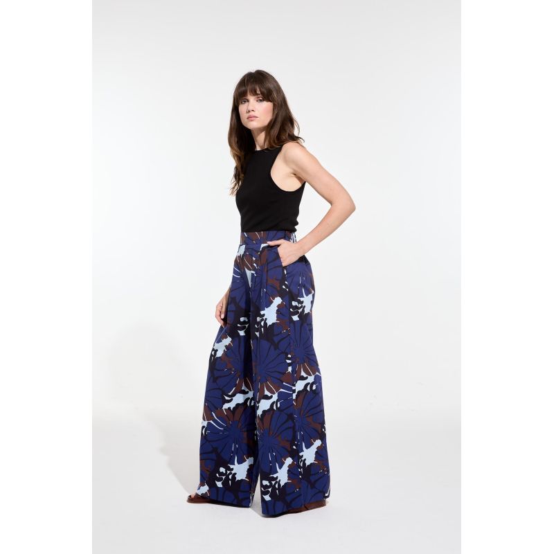 Pantalon Penelope Pavot Bleu