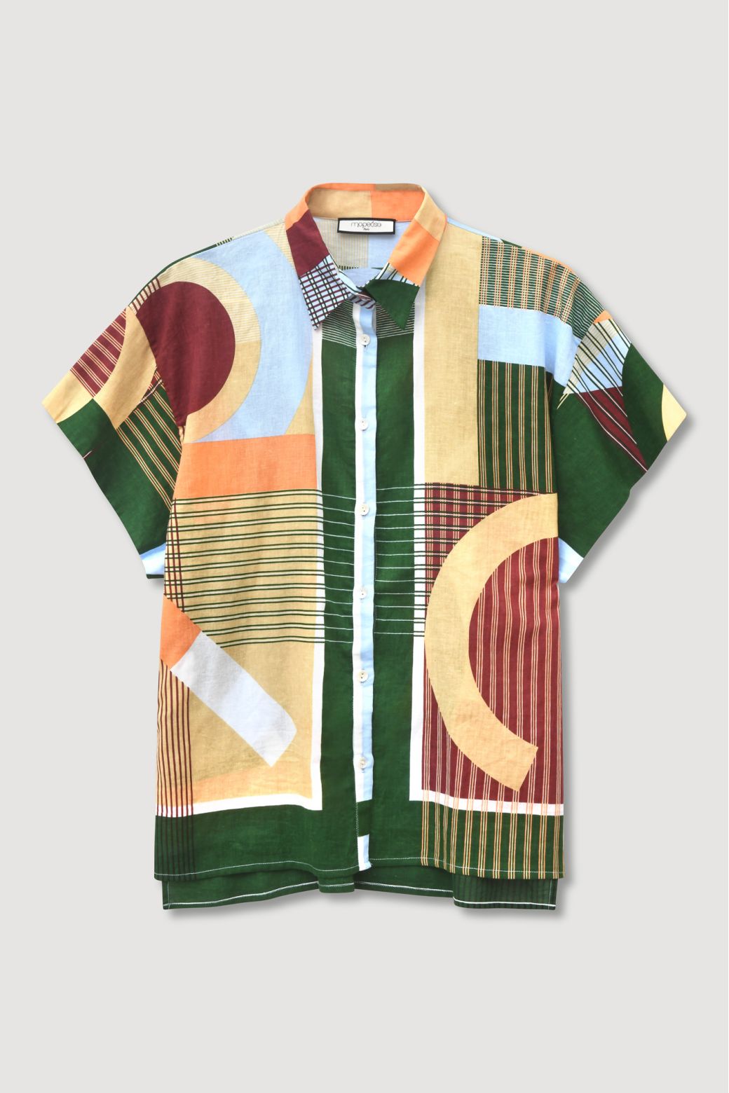 Chemise Andrew Ta Poesie Corail Nuage