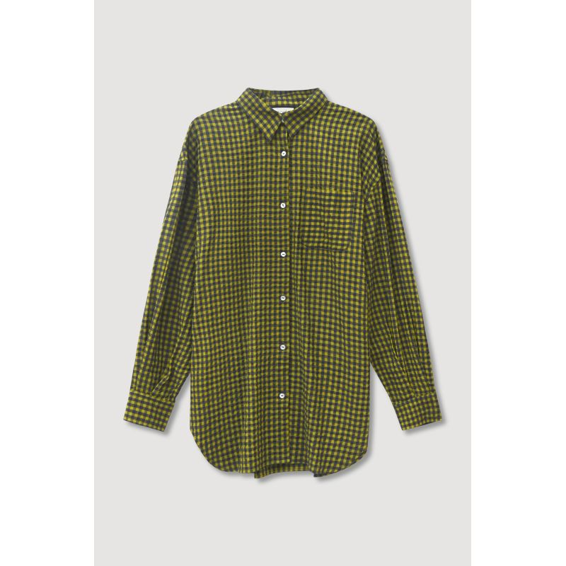 Chemise Marcel Freesia Kaki Marine