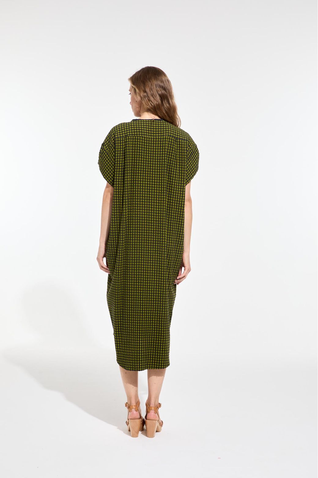 Robe Noto Freesia Kaki Marine
