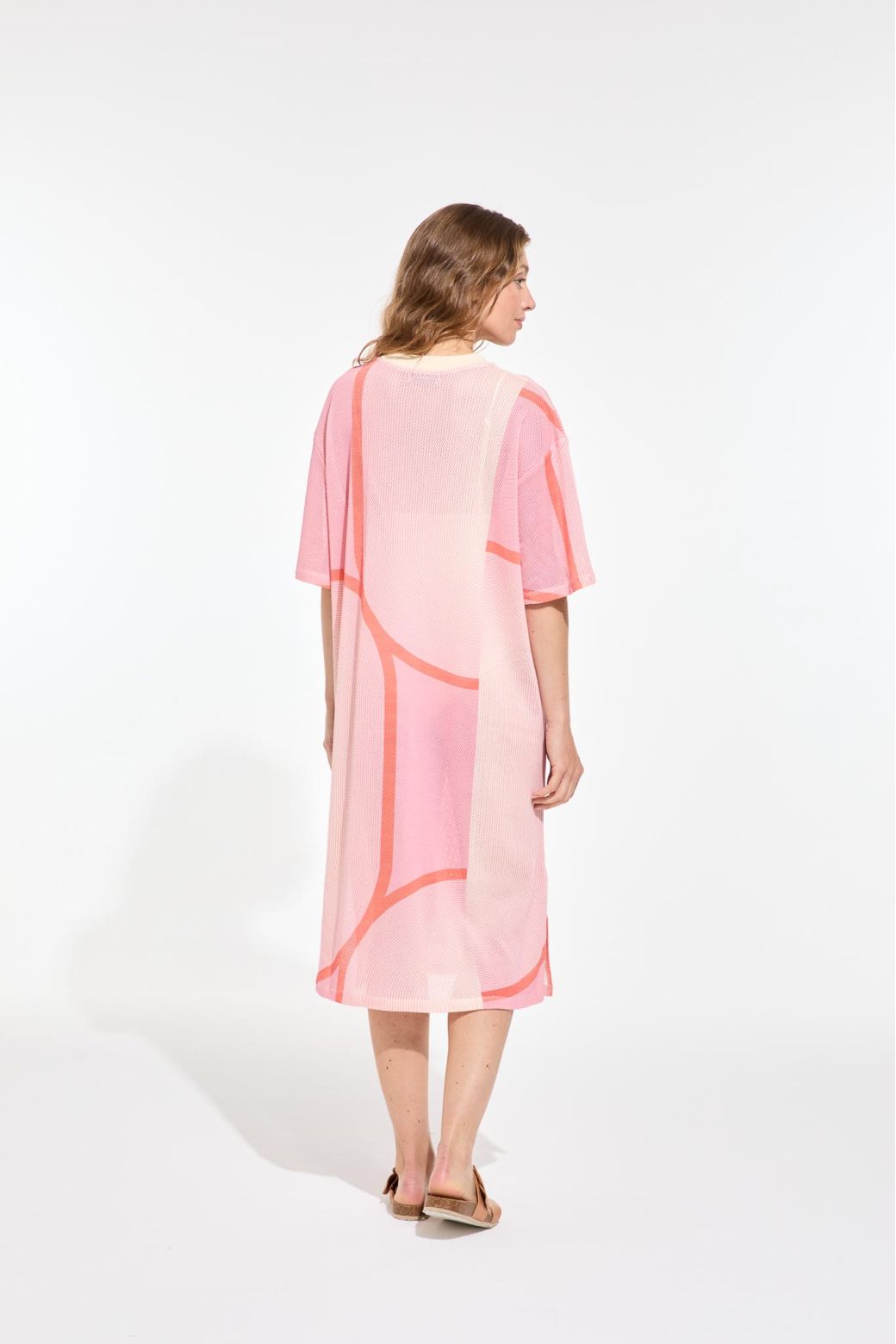 Robe Fati Orta Rose