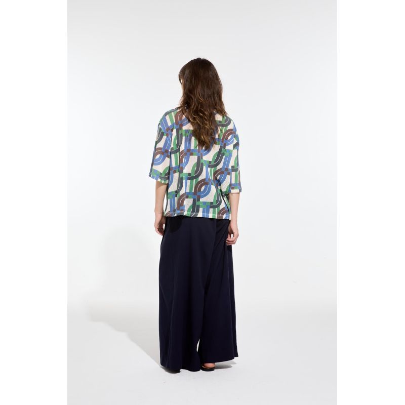 Top Adam Liane Bleu