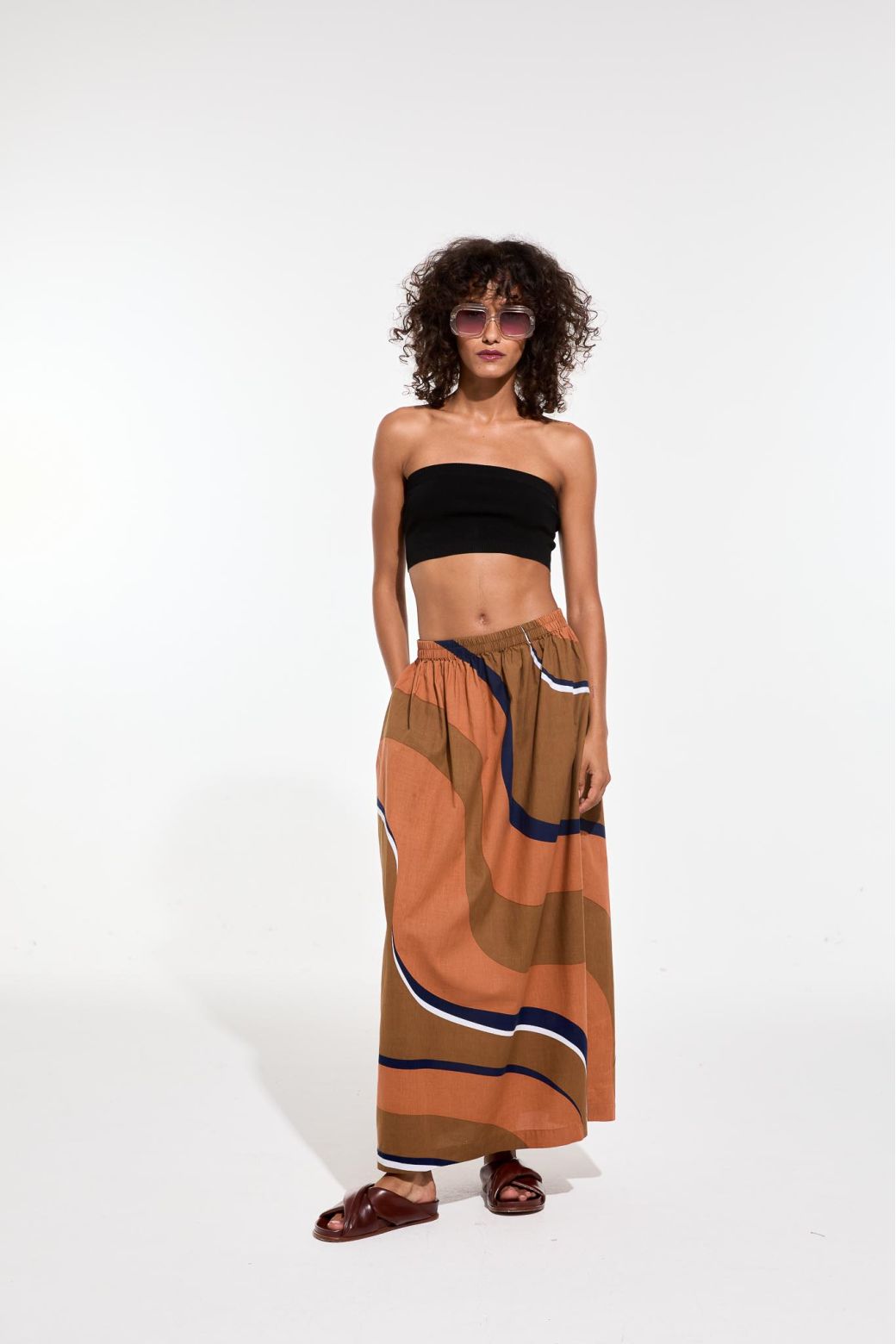 Jupe Juliette Madone Terracotta
