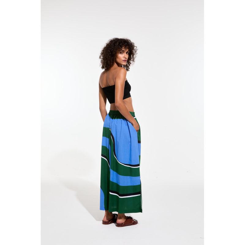 Jupe Juliette Madone Bleu Vert