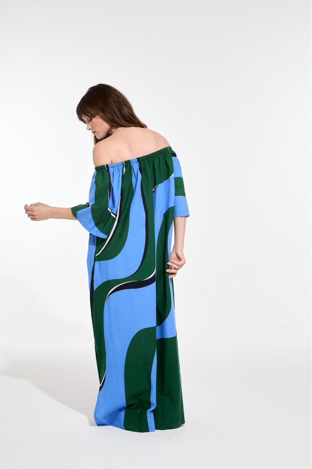 Robe Palao Madone Bleu Vert