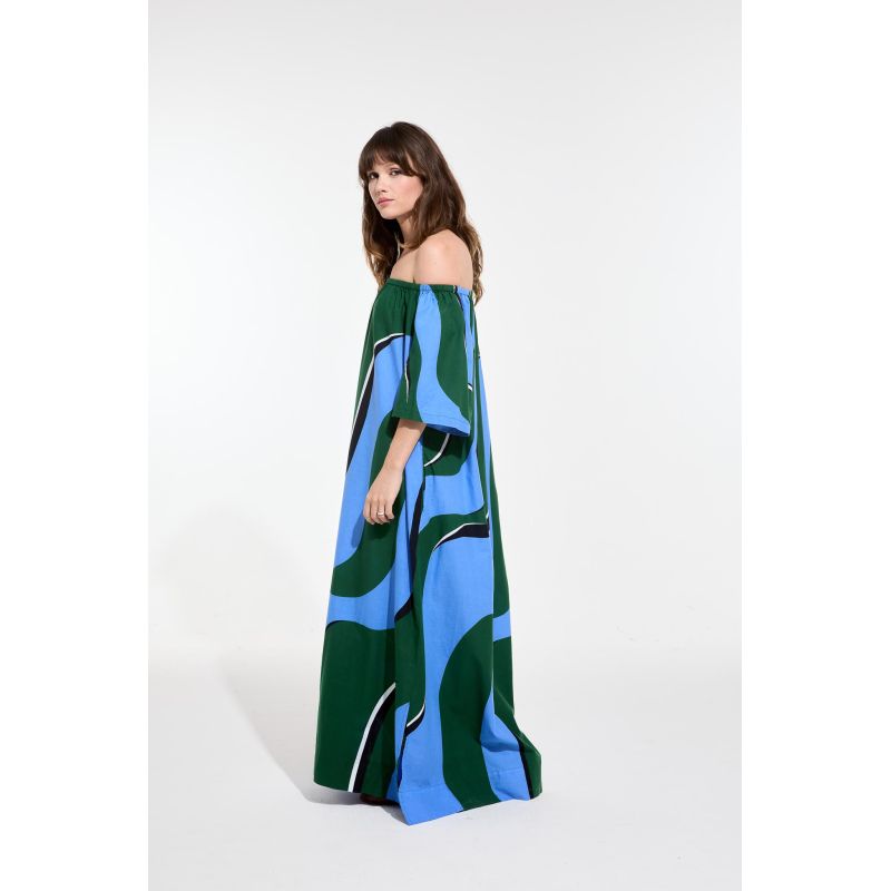 Robe Palao Madone Bleu Vert