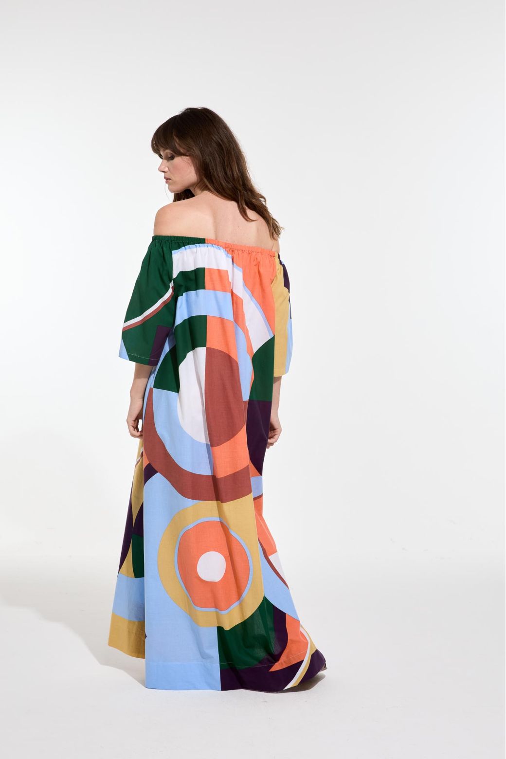 Robe Palao Poesie Corail Nuage