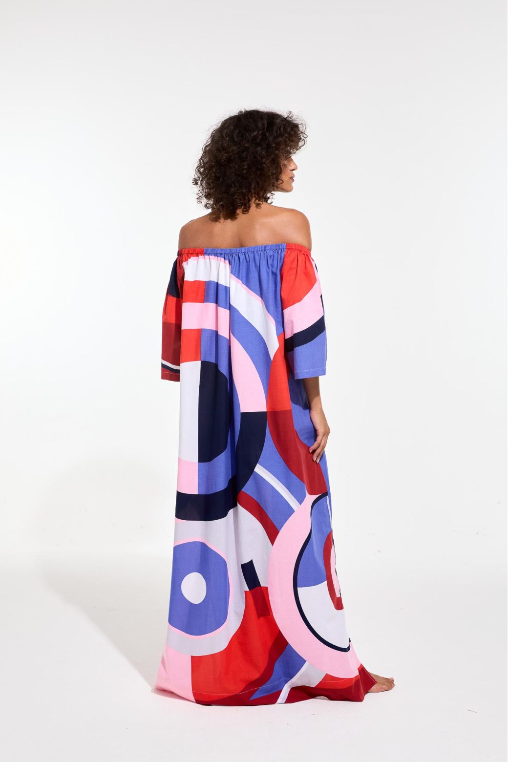 Robe Palao Poesie Rouge Bleu