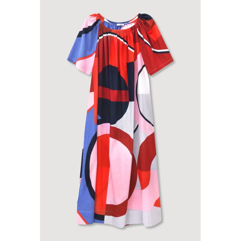 Robe Palao Poesie Rouge Bleu