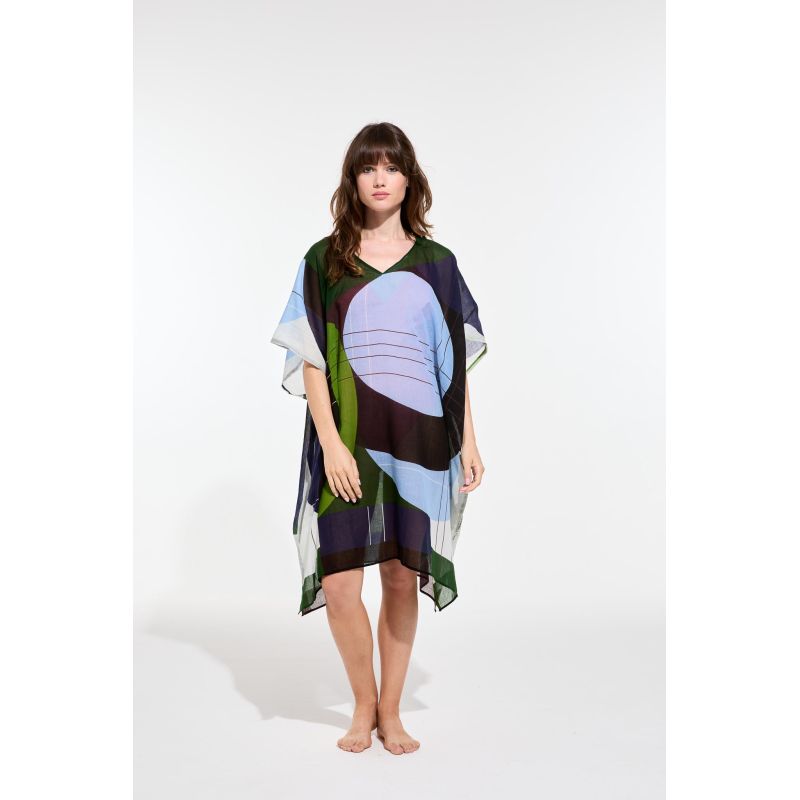 Robe Elia Forma Bleu Vert