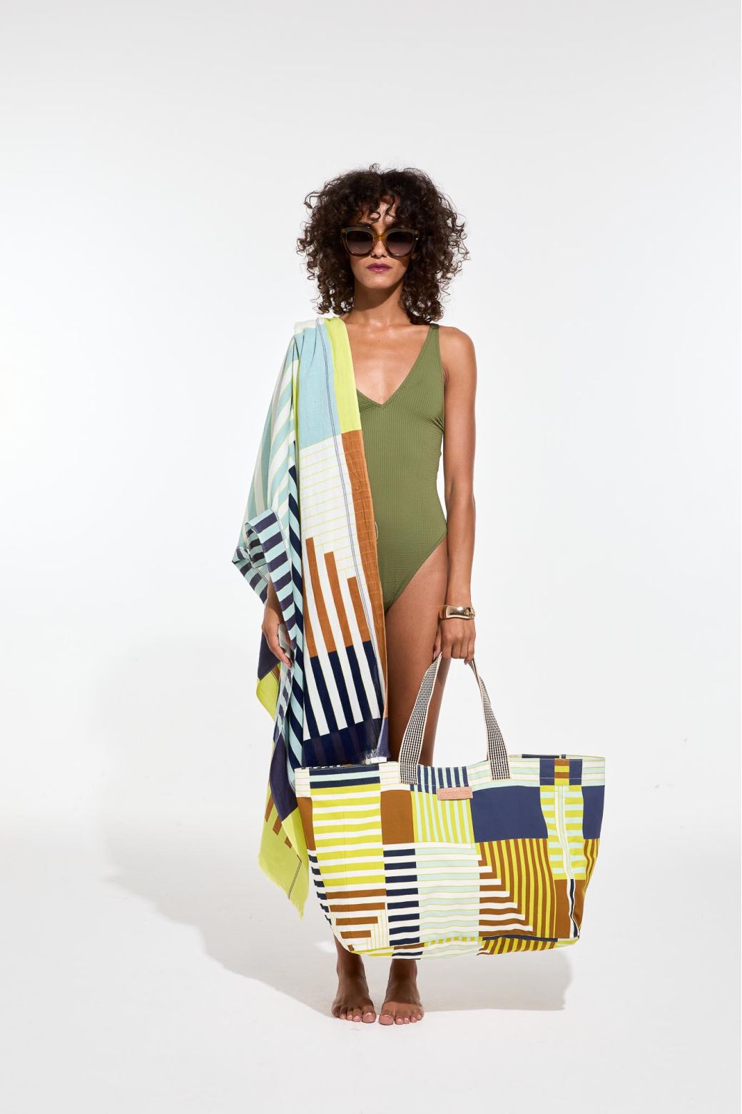 LimeRiviera Beach Towel