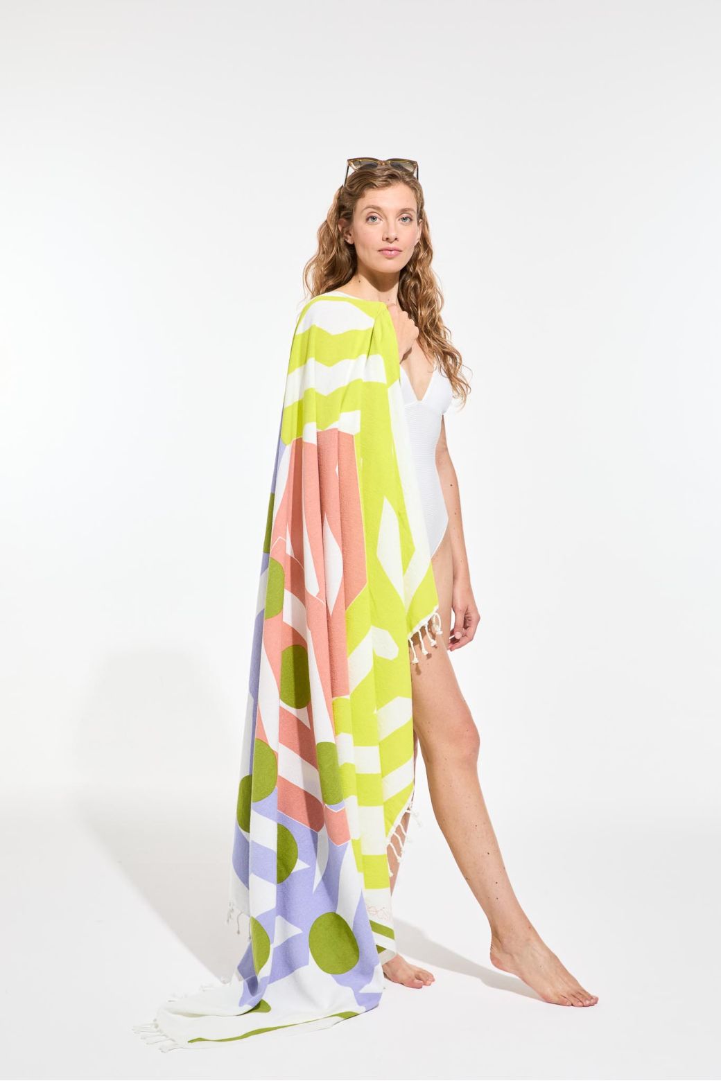 SunBloom Beach Towel