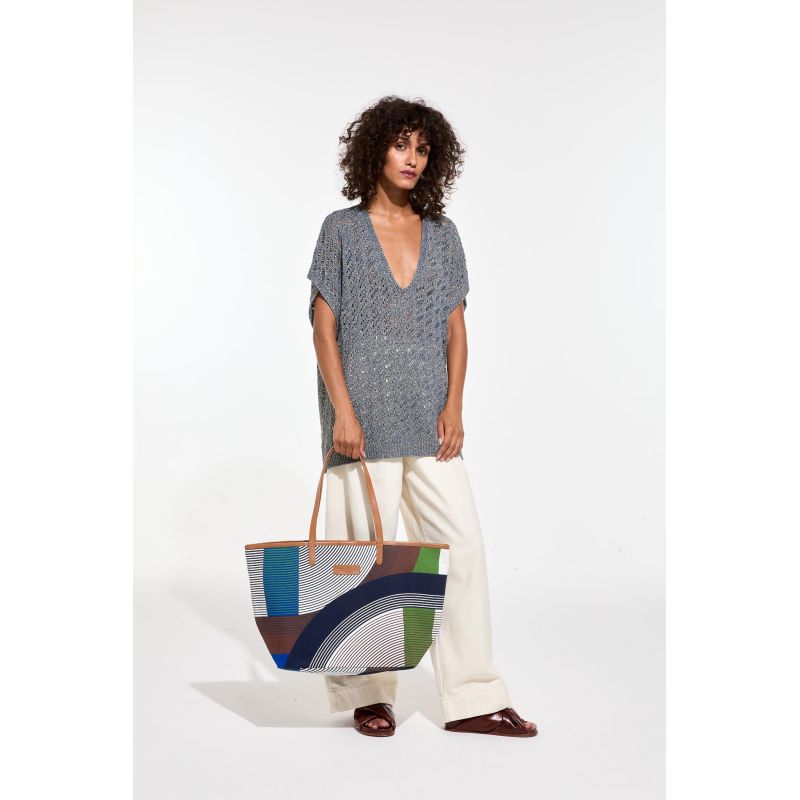 Sac Mirae Ettore Bleu Vert