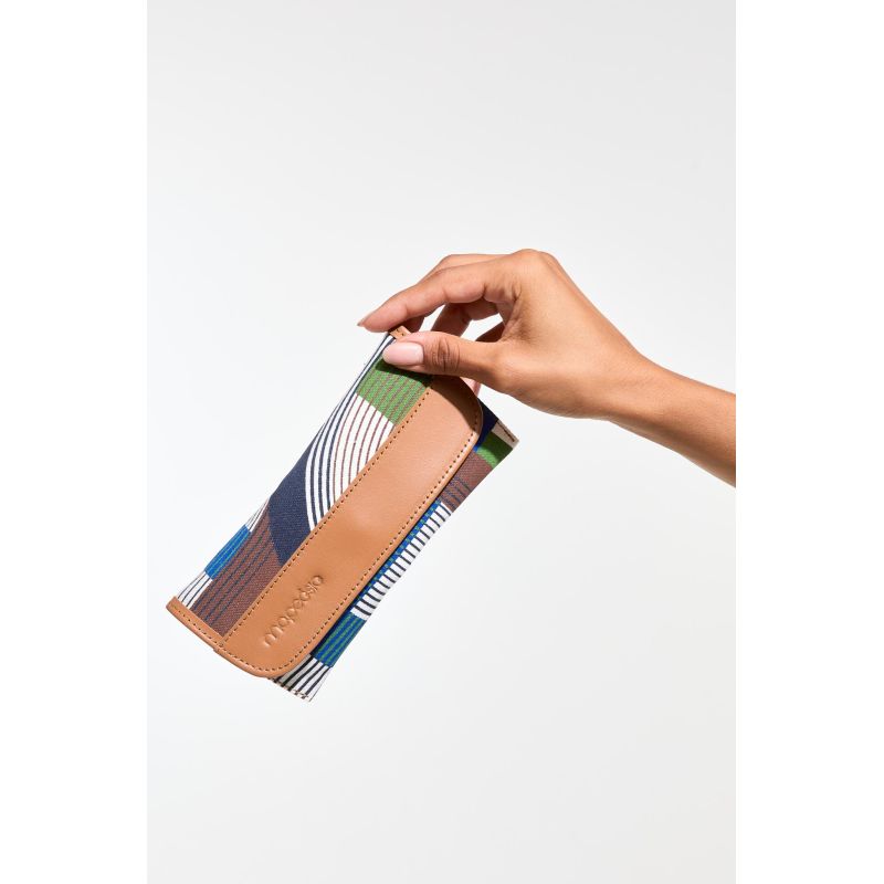 Etui A Lunette Sunny Ettore Bleu Vert