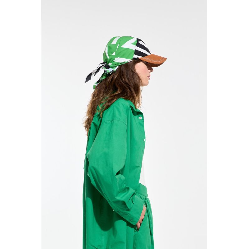 Casquette JenaSol Noir Vert