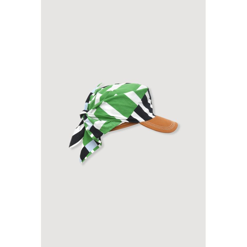 Casquette JenaSol Noir Vert