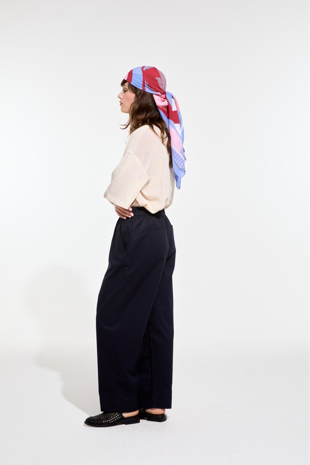 Red Blue Tapoesie Scarf