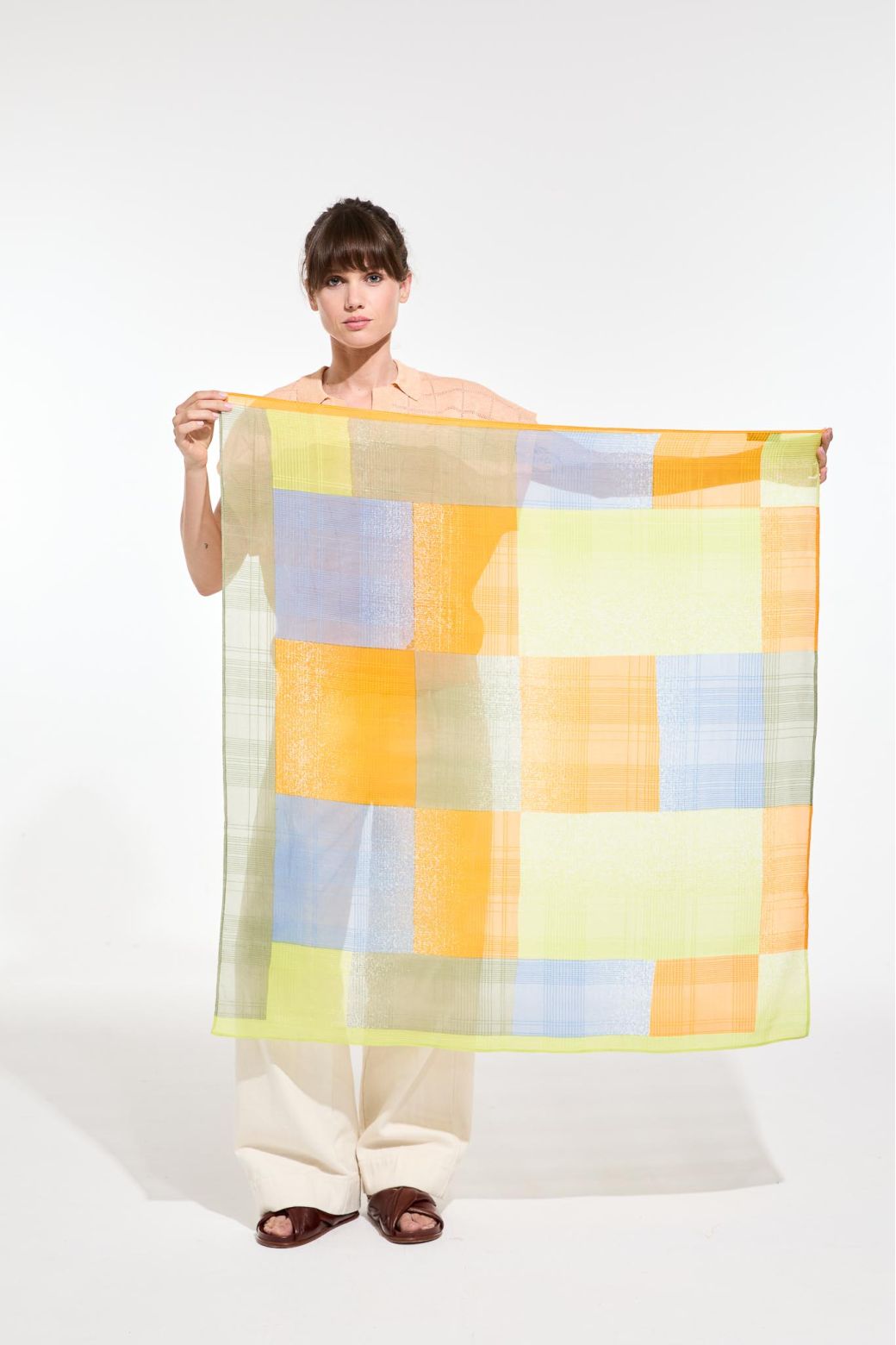 Lime Nuance Scarf