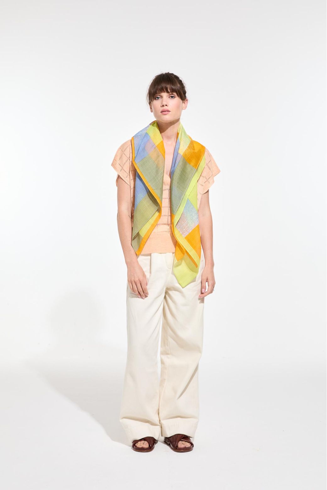 Lime Nuance Scarf